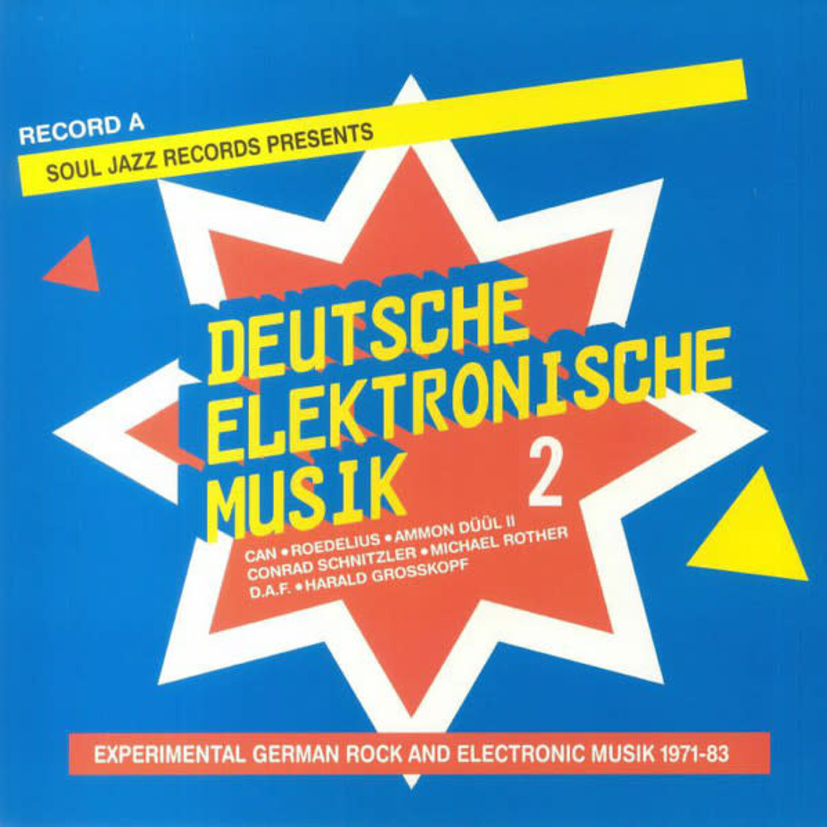 V/A – Deutsche Elektronische Musik 2 (Experimental German Rock And Electronic Musik 1971-83) (Record A)