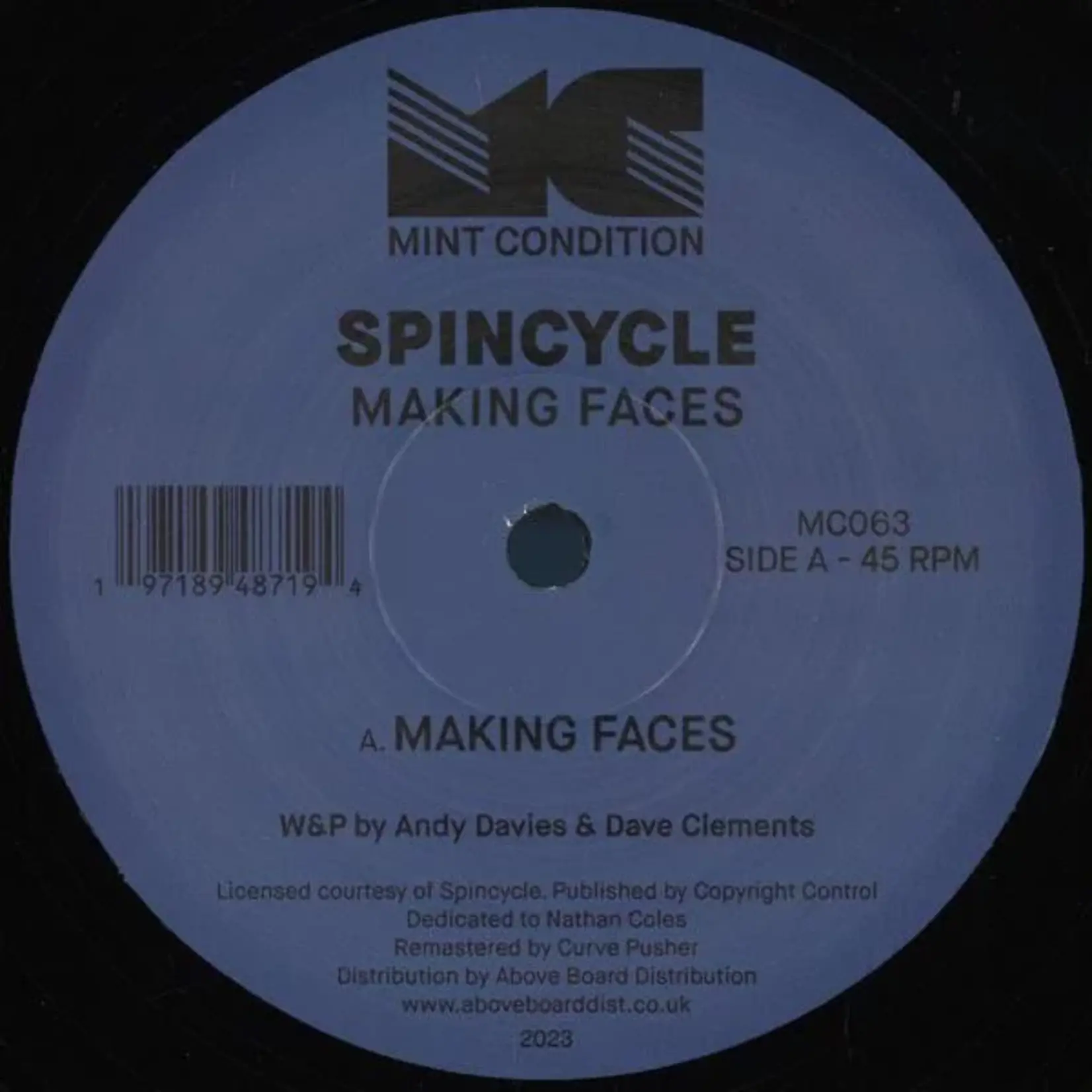 Spincycle - Making Faces