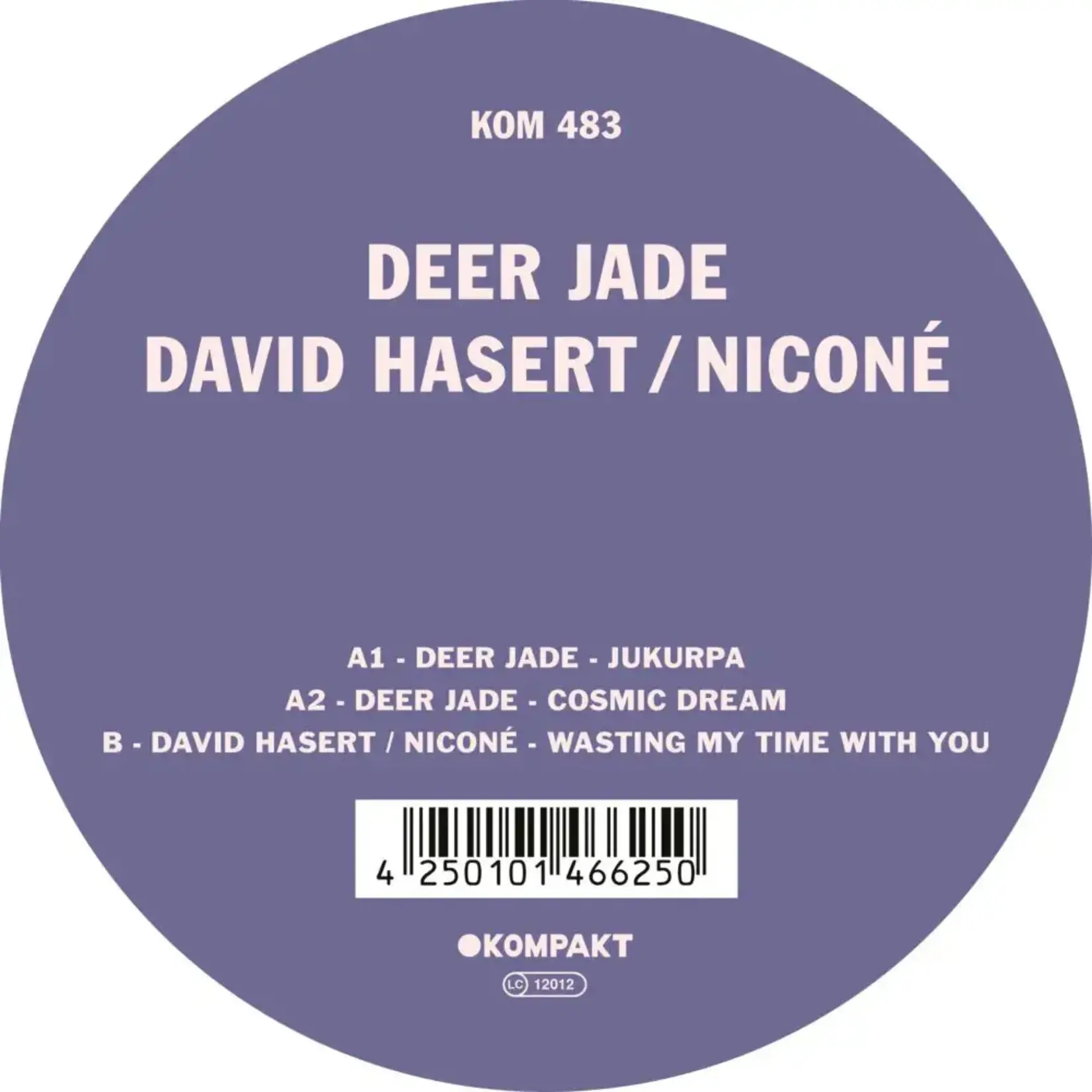 Deer Jade / David Hasert / Niconé – Jukurpa / Wasting My Time With You