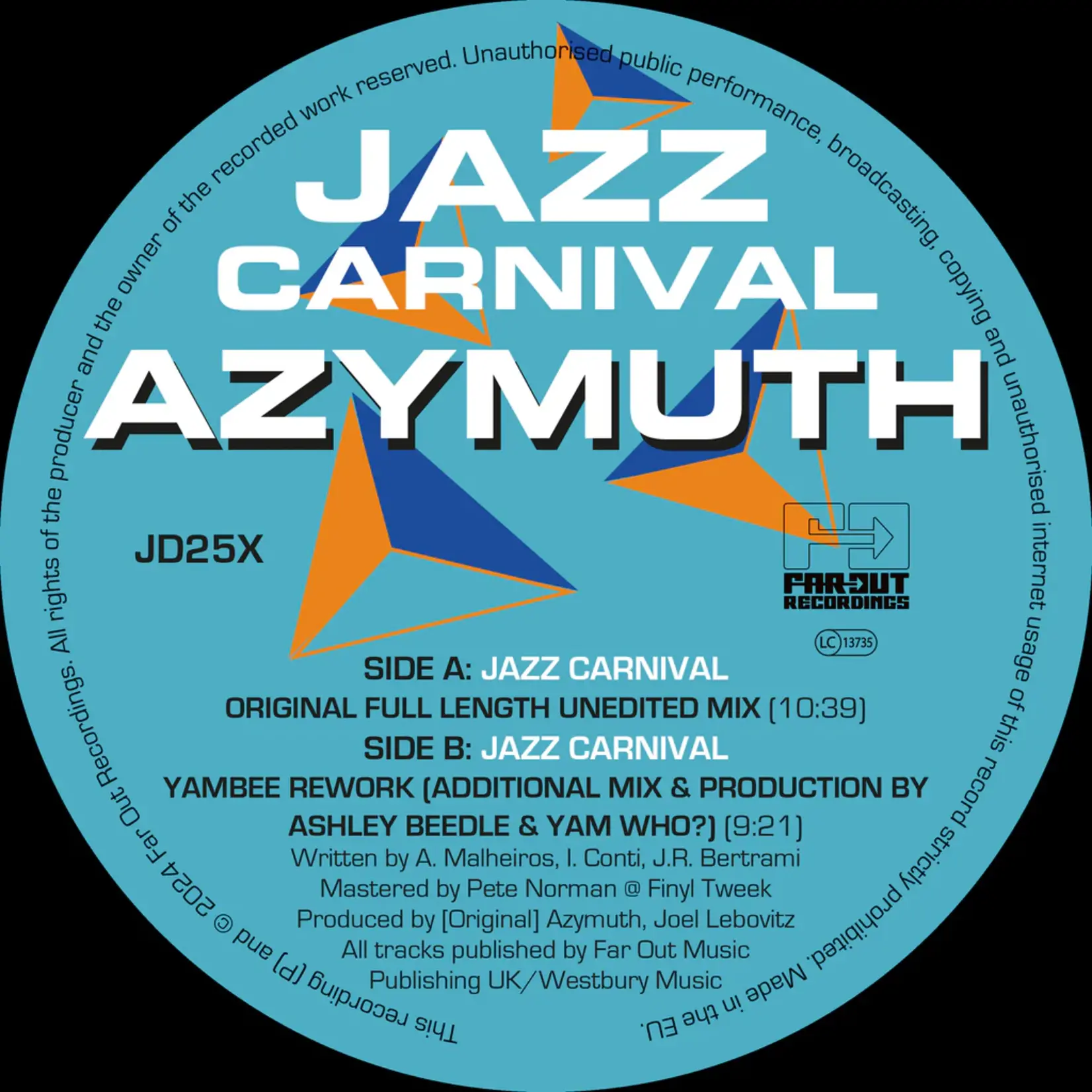 Azymuth – Jazz Carnival (Original Full Length Unedited Mix)