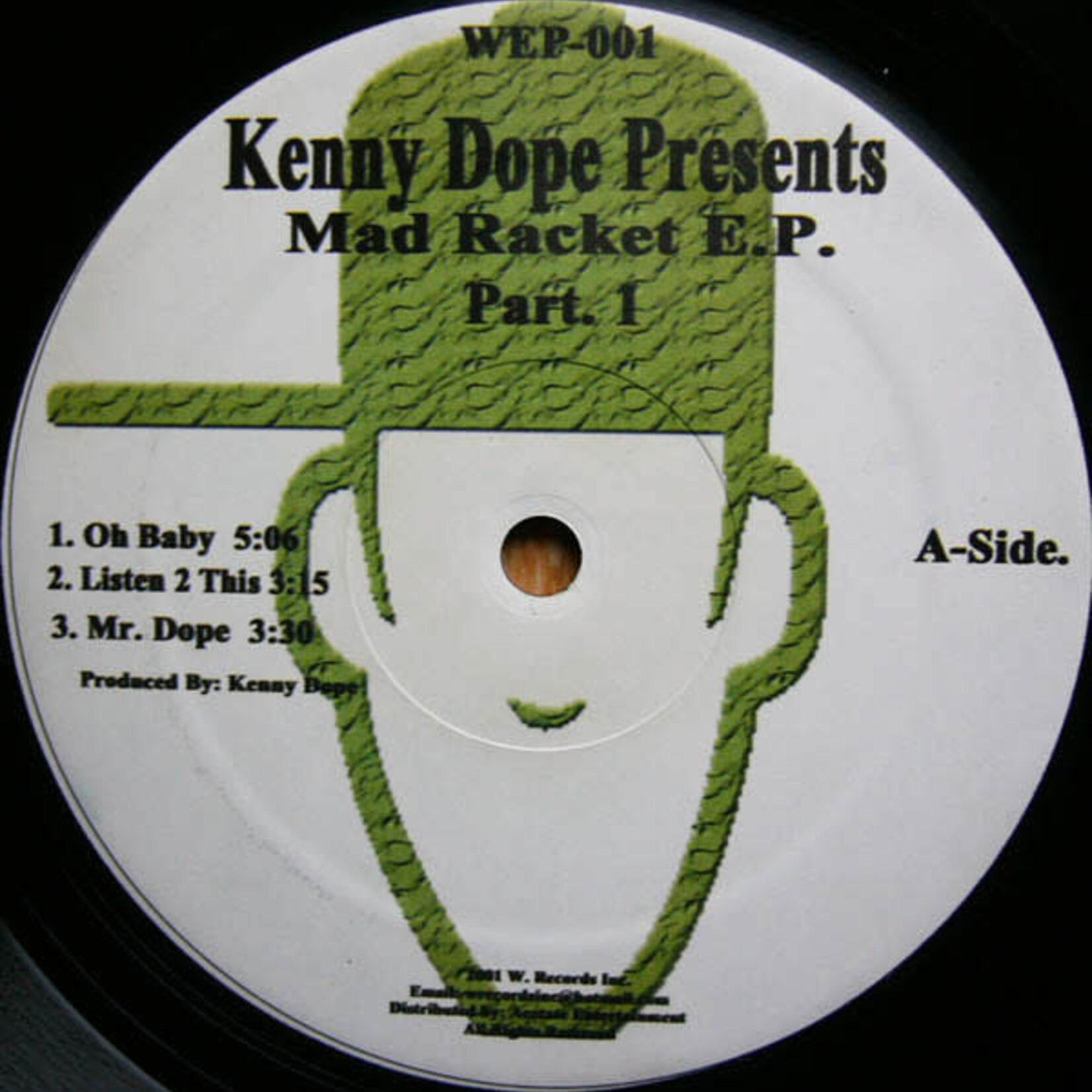 Kenny Dope – Mad Racket E.P. (Part. 1)