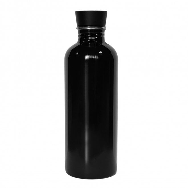 No Way Monday Stainless steel black drinking bottle