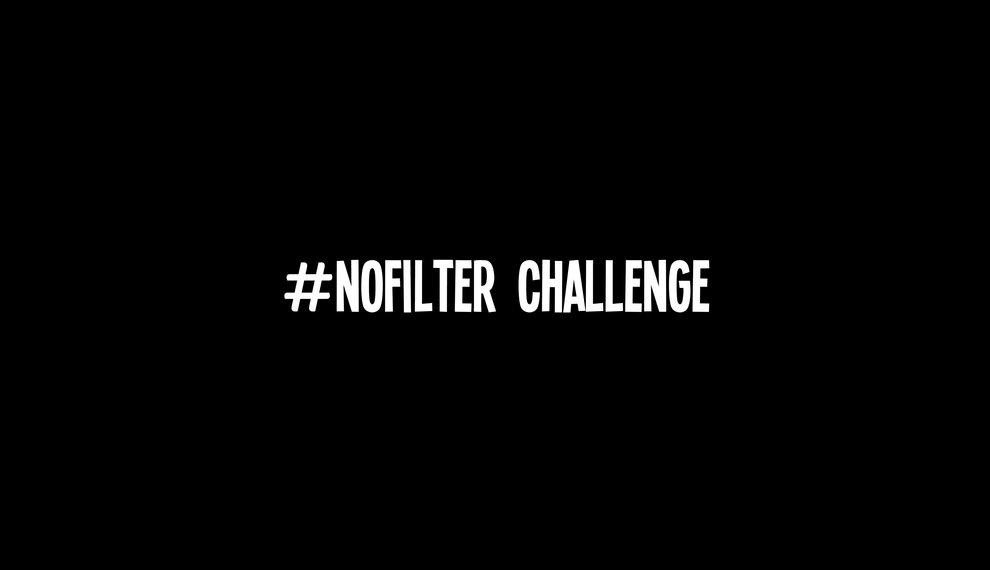De #nofilter challenge