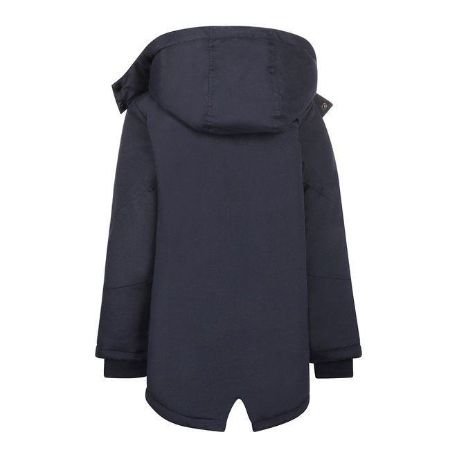 No Way Monday boys jacket parka hoodie dark blue