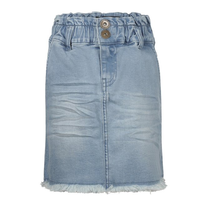 No Way Monday meisjes jeans rok blauw