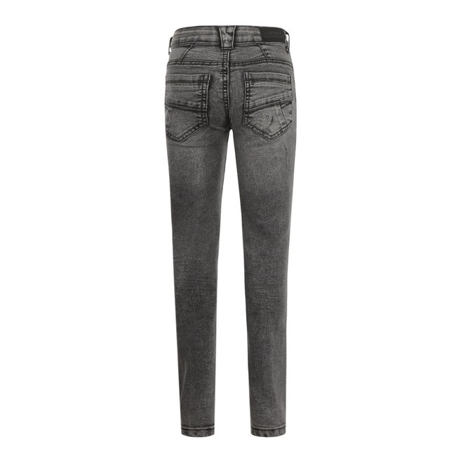 No Way Monday jongens jeans washed black skinny fit