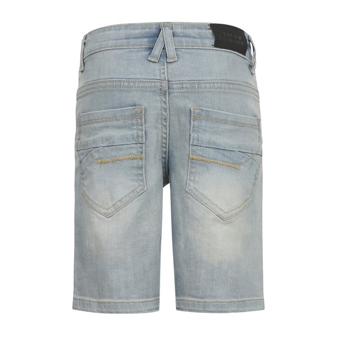 No Way Monday jongens jeans short blauw slim fit