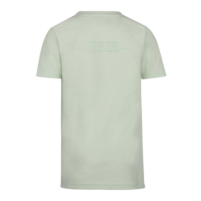 No Way Monday boys' T-shirt mint green