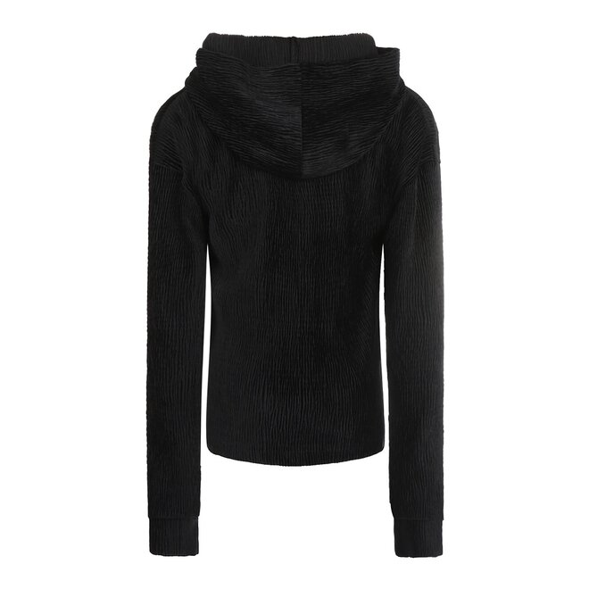 No Way Monday girls jumper black hoodie