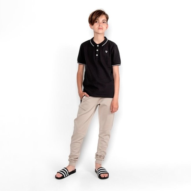 No Way Monday boys polo shirt anthracite grey