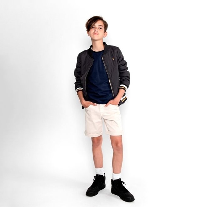 No Way Monday Jungen-Shorts sandfarben