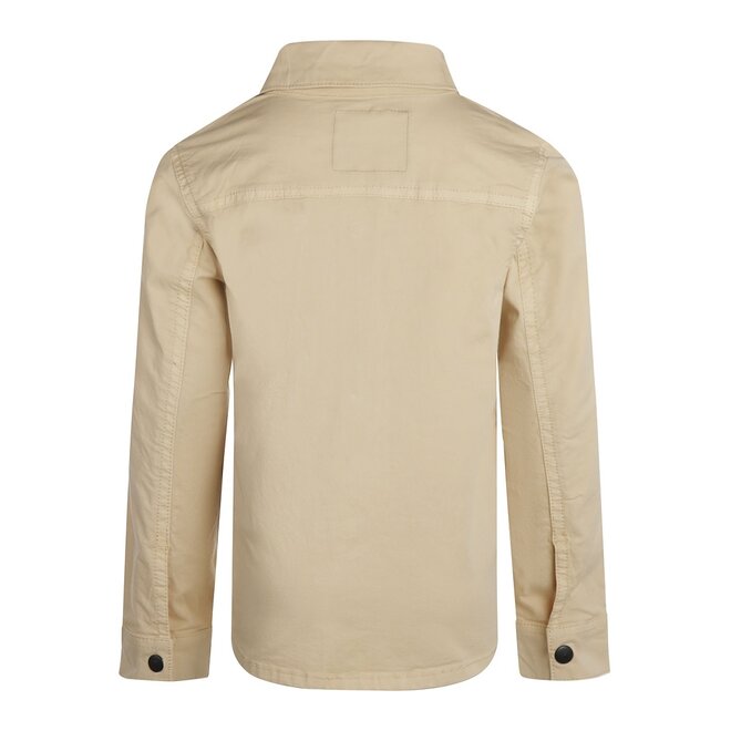 No Way Monday boys shirt sand black zip pocket