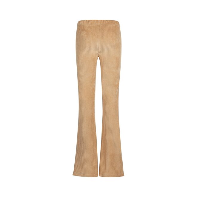 No Way Monday girls flared trousers camel rib