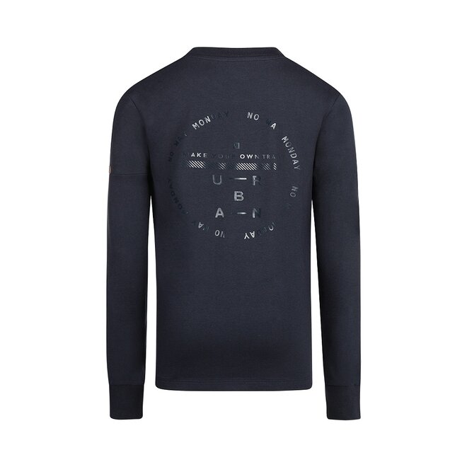 No Way Monday boys' longsleeve dark blue