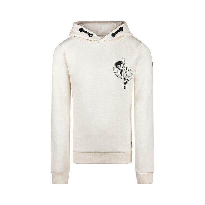 No Way Monday Jungen Kapuzenpullover off white Hoodie