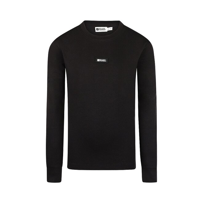 No Way Monday boys longsleeve black