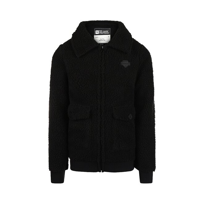 No Way Monday Jungen-Teddyjacke schwarz