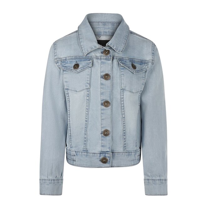 No Way Monday girls denim jacket light blue