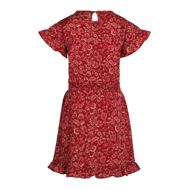 No Way Monday girls dress red floral