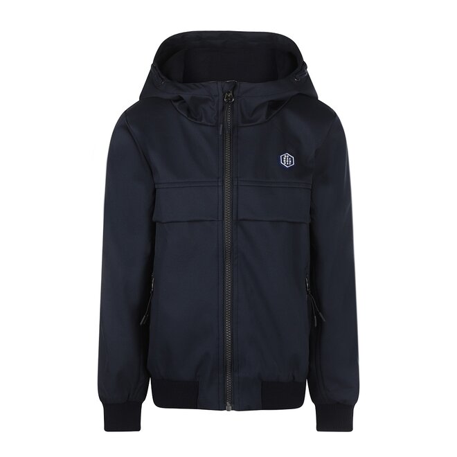 No Way Monday boys' summer coat navy water-repellent hoodie