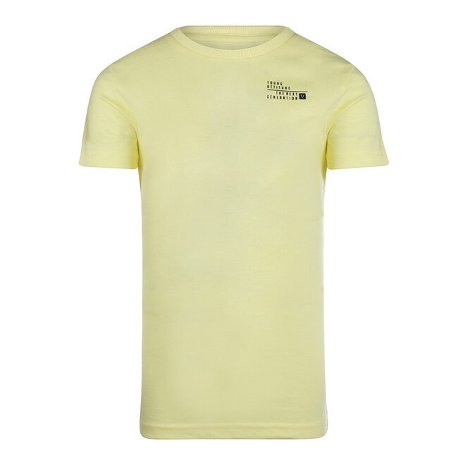 No Way Monday boys' T-shirt light yellow