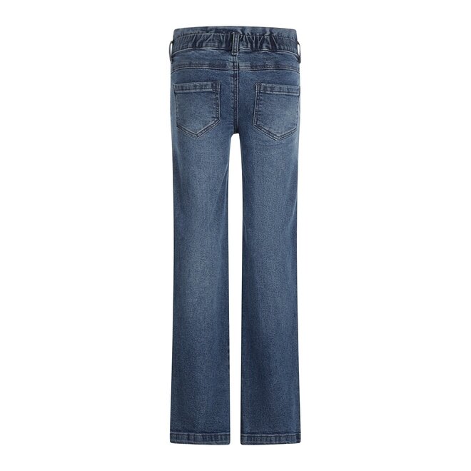 No Way Monday girls jeans blue paperbag wide leg