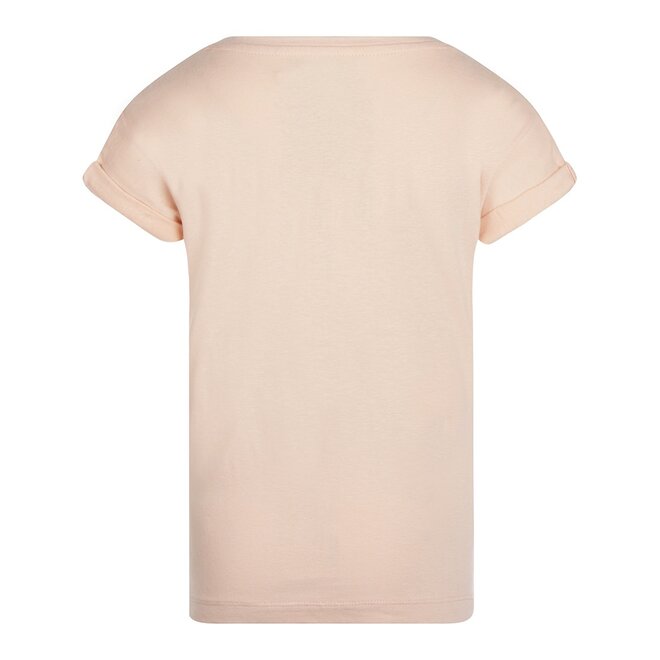 No Way Monday Mädchen T-Shirt Pfirsich rosa