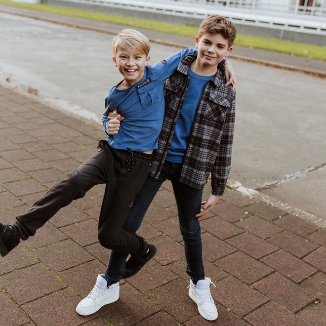 No Way Monday Jungen Skinny Jeans dunkelblau