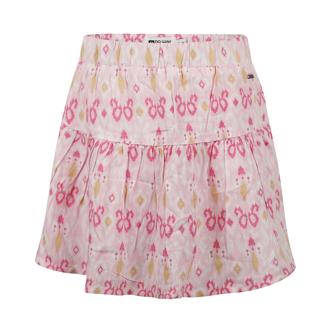 No Way Monday meisjes skort lichtroze print