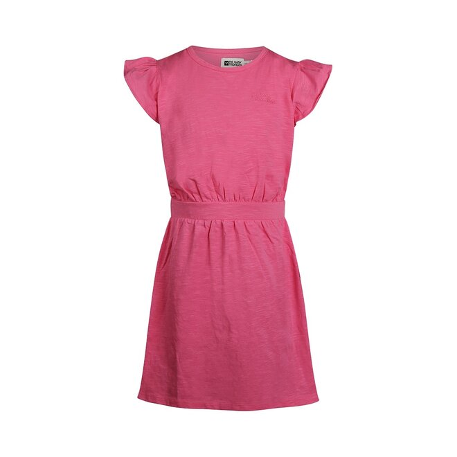 No Way Monday meisjes jurk fuchsia roze