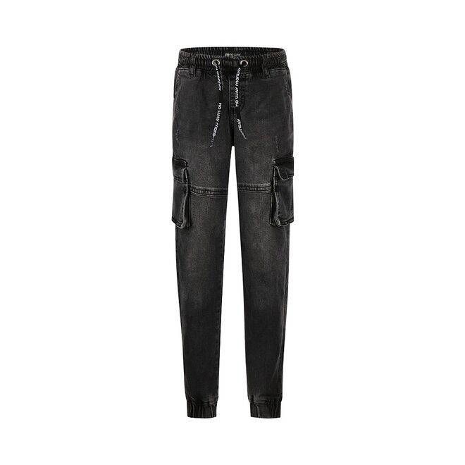 No Way Monday boys' jeans jogger black cargo
