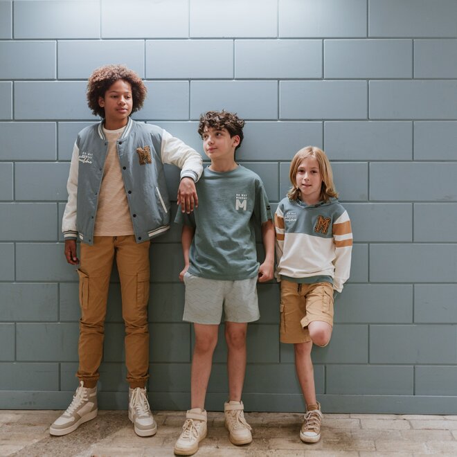 No Way Monday boys' shorts brown cargo