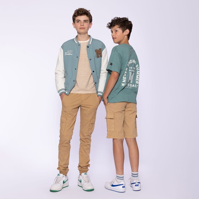 No Way Monday boys' shorts brown cargo