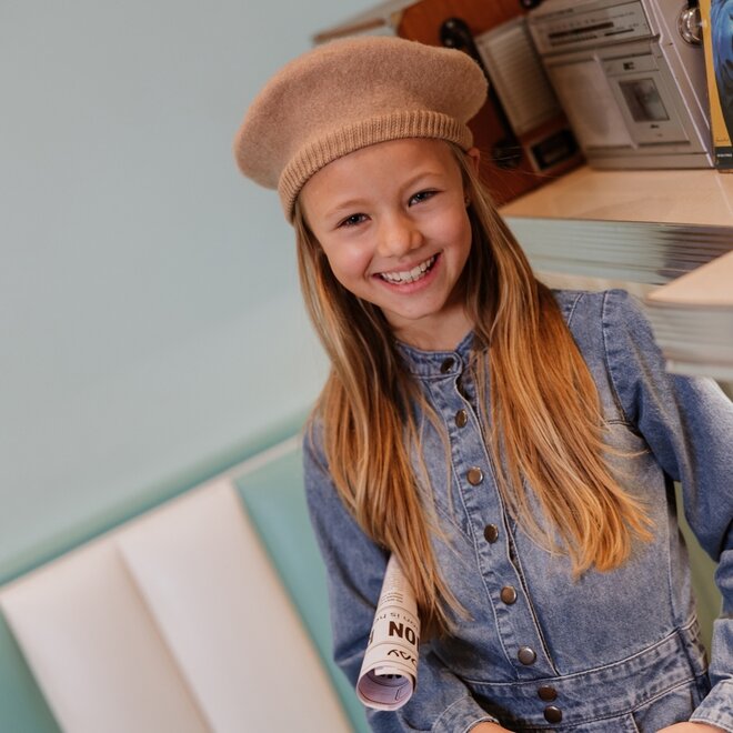 No Way Monday Mädchenjeanskleid blau