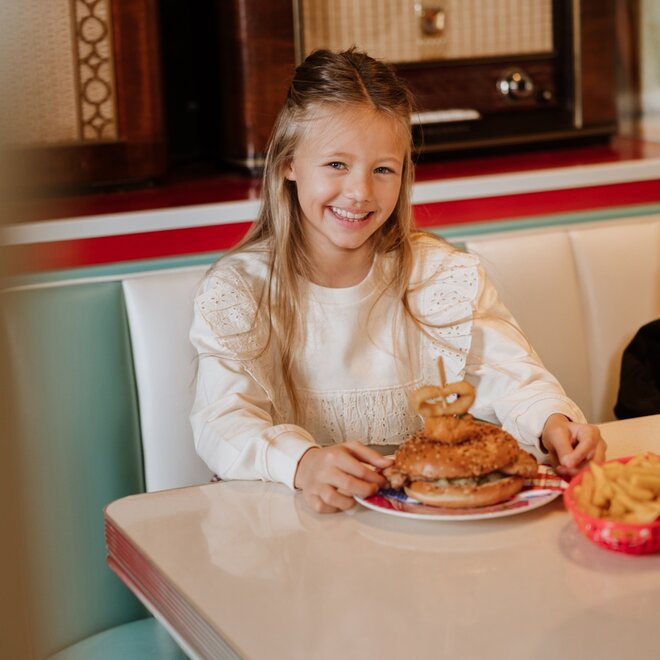 No Way Monday girls jumper off white broderie ruffles