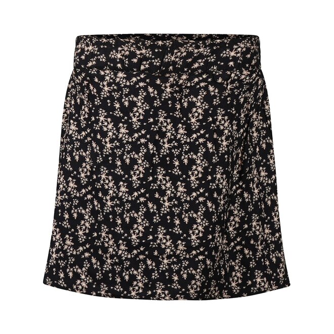 No Way Monday girls skirt black floral