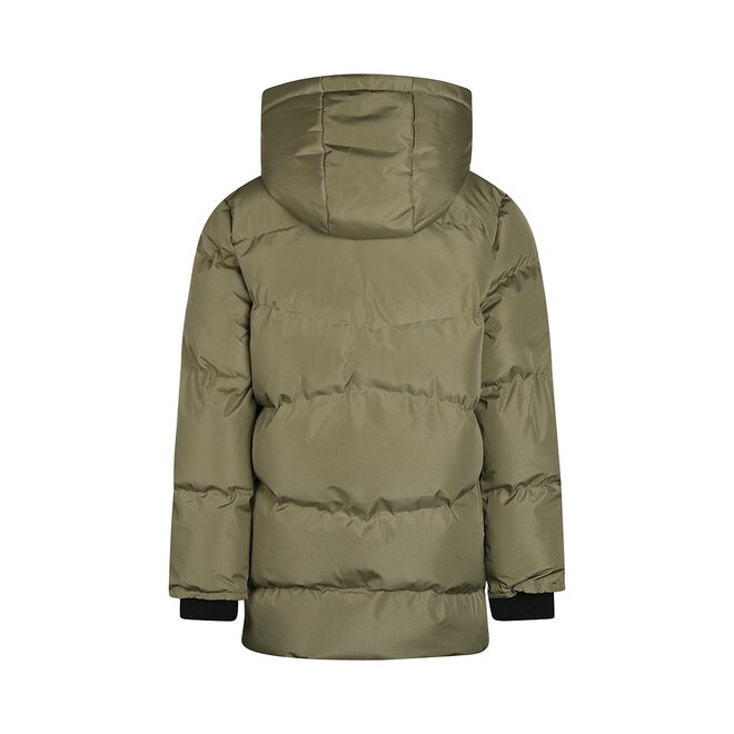 No Way Monday Jungen-Winterjacke, armeegrün, wasserabweisend