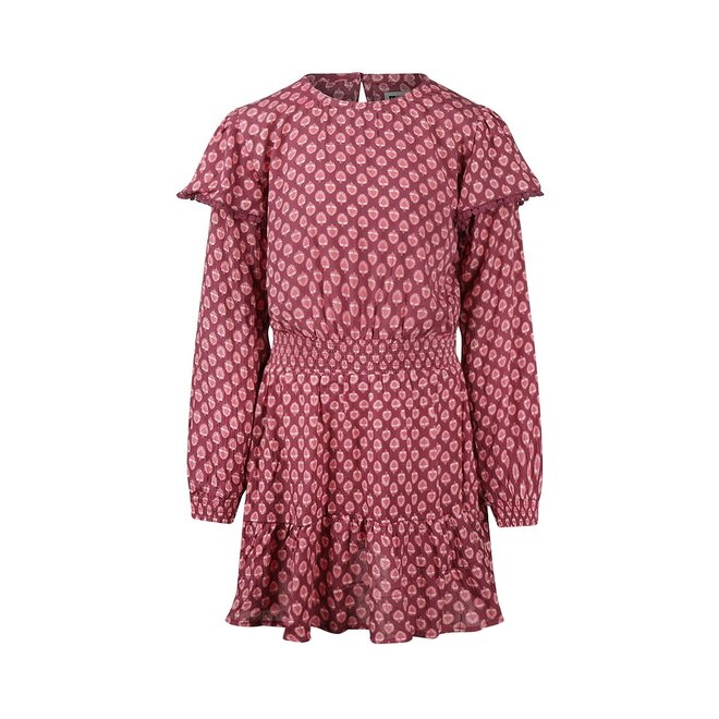 No Way Monday Mädchen-Kleid lila rosa