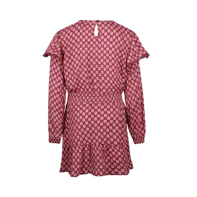 No Way Monday Mädchen-Kleid lila rosa