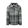 No Way Monday boys' jacket soft blue checkered