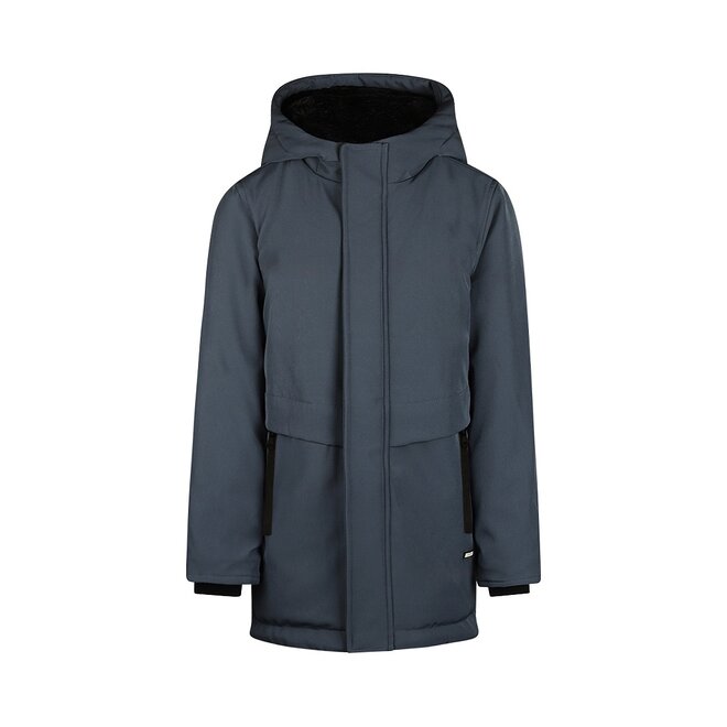 No Way Monday Jungen Winterjacke blau wasserabweisend