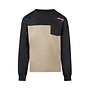 No Way Monday boys' longsleeve dropped shoulder anthracite