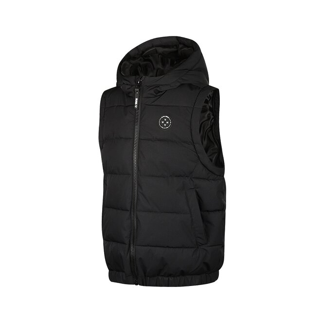 No Way Monday boys winter coat zip-off sleeves black