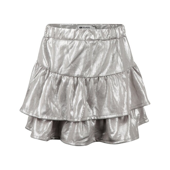 No Way Monday meisjes rok zilver