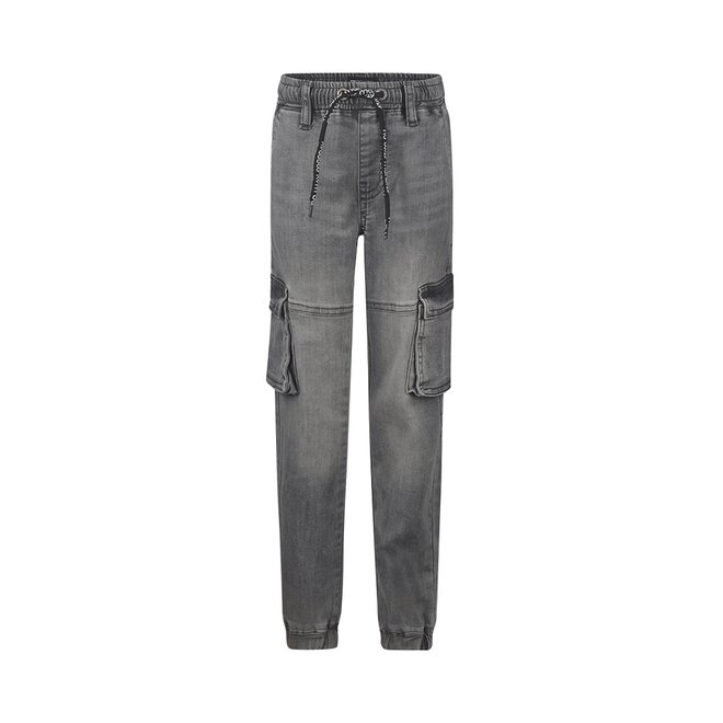 No Way Monday Jungen-Jeans-Jogginghose grau