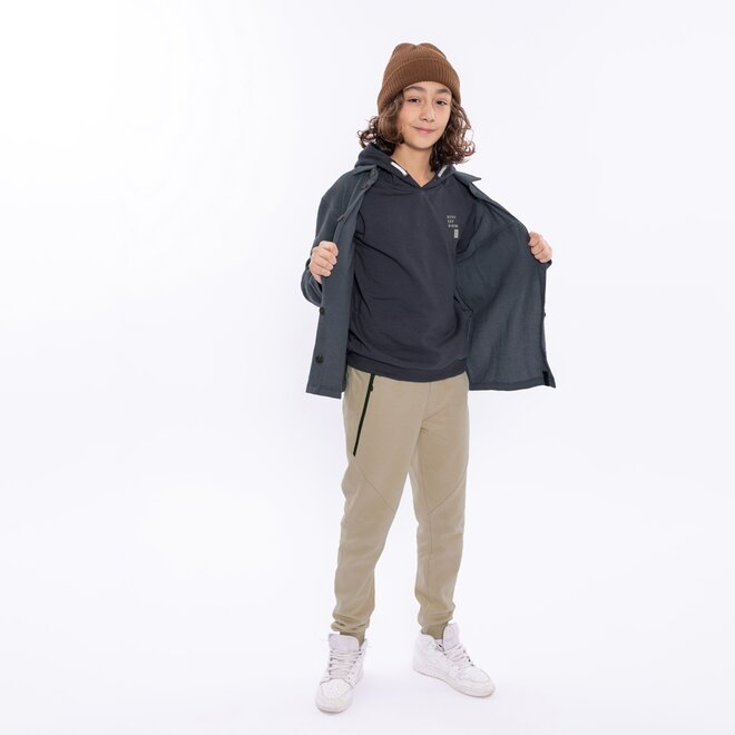 No Way Monday boys hoodie anthracite hoodie