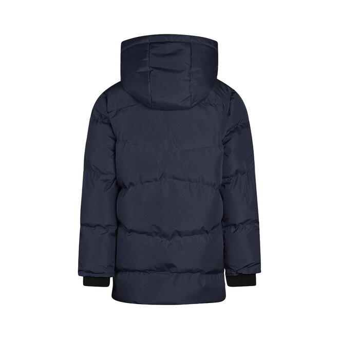 No Way Monday jongens winterjas donkerblauw waterafstotend