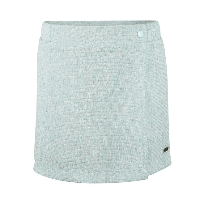 No Way Monday meisjes skort turquoise overslag