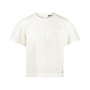 No Way Monday girls' blouse off-white 100% cotton