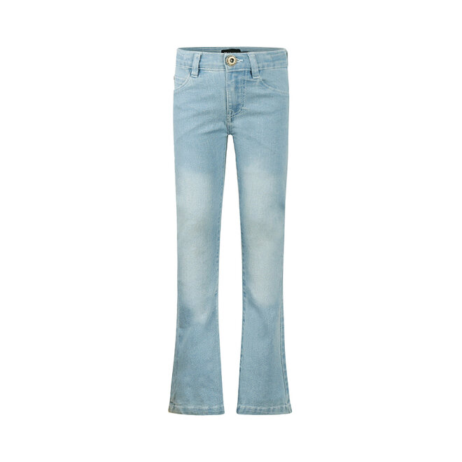 No Way Monday girls' flared jeans light blue